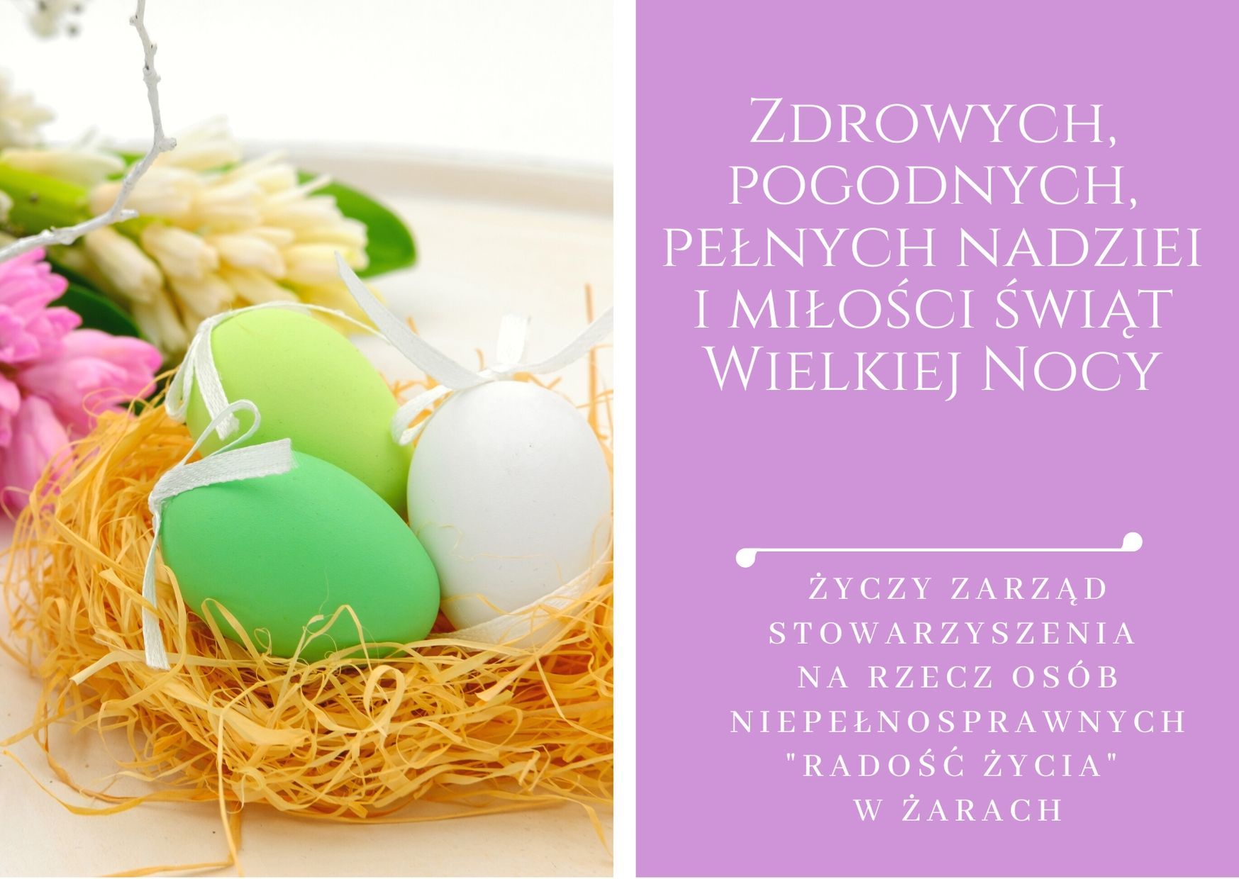 Życzenia Wielkanocne
