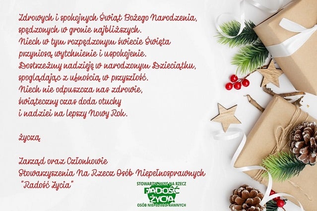Życzenia Bożonarodzeniowe
