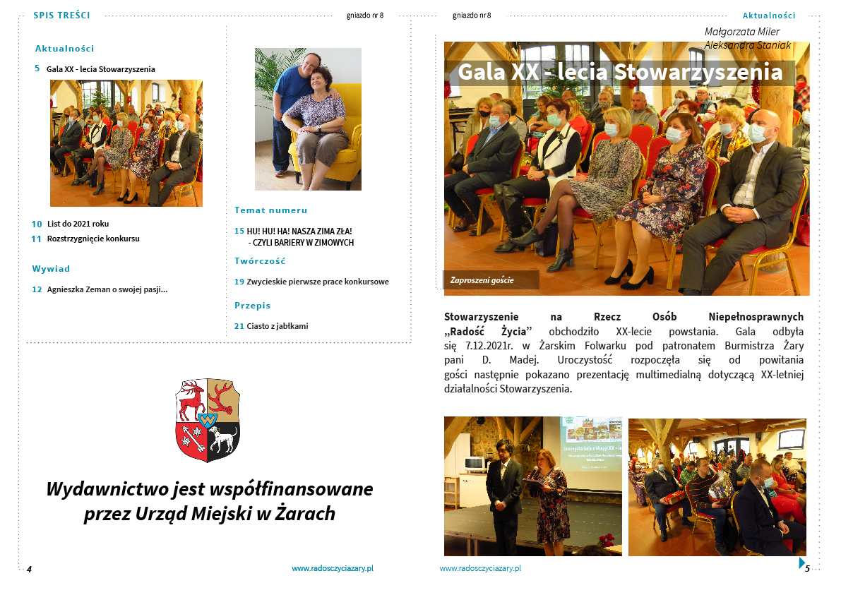 strona 4 Spis treści ,strona 5, 